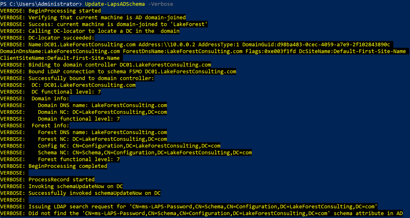 Windows Server Schema Updates – Finding the current Active Directory ...